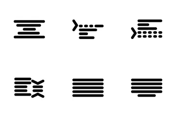 Alignment And Paragraph  Icon Pack