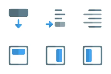 Alignment And Paragraph Icon Pack