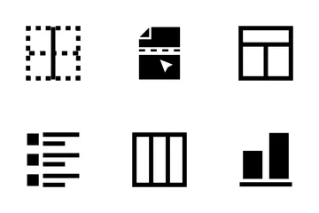 Alignment And Paragraph Icon Pack