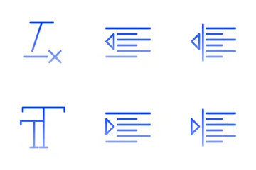 Alignment & Paragraph Icon Pack