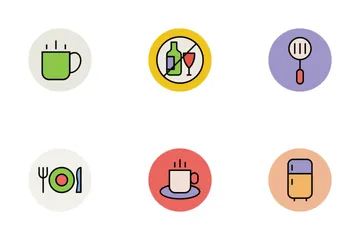 Alimento Paquete de Iconos