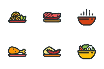 Alimentos Paquete de Iconos