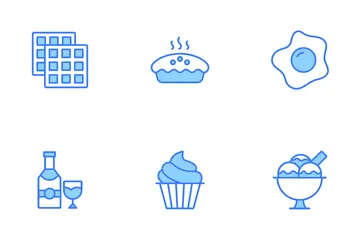 Bebidas Alimentos Icon Pack