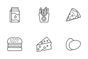 Alimentos y bebidas Icon Pack