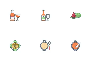 Alimentos Paquete de Iconos