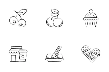 Alimentos y bebidas Icon Pack