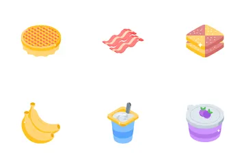 Alimentos y bebidas Paquete de Iconos