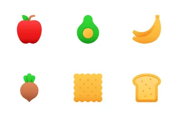 Alimentos y bebidas Paquete de Iconos