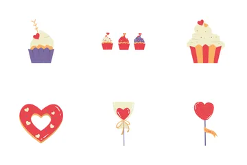 Aliments sucrés Icon Pack