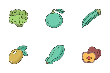 Alkaline Foods Icon Pack