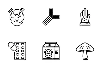 ALLERGY TEST And MEDICATION Icon Pack