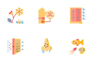 ALLERGY TEST And MEDICATION Icon Pack