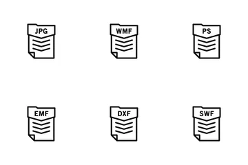 Allgemeines Dateiformat Symbolpack