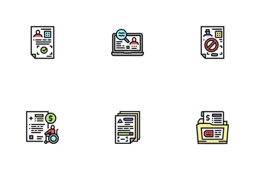 Allowance Finance Help Icon Pack