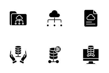 Alojamiento web Paquete de Iconos