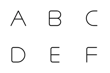 Alphabet Icon Pack