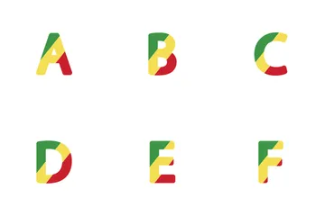 Alphabet And Number Congo Republic Icon Pack