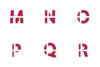 Alphabet And Number Denmark