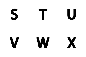 Alphabet And Number Icon Pack