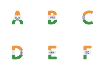 Alphabet And Number India Icon Pack