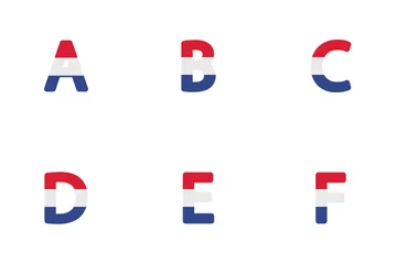 Alphabet And Number Netherlands Icon Pack