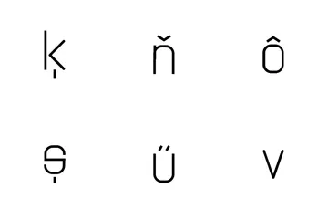 Alphabet And Symbol Vol 1 Icon Pack