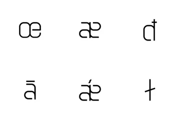 Alphabet And Symbol Vol 2 Icon Pack