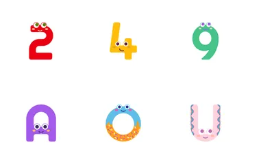 Alphabet pour enfants Pack d'Icônes