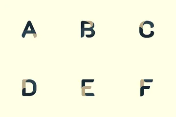 Alphabet et lettre Pack d'Icônes