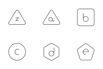 Alphabet Icon Pack