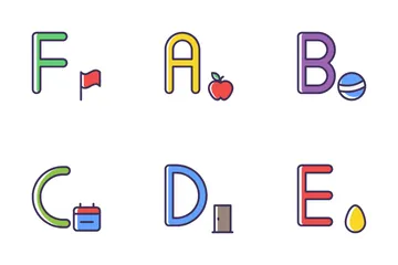 Alphabet Icon Pack