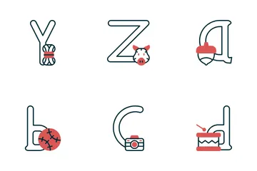 Alphabet Letters Icon Pack