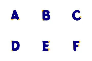 Alphabets Pack d'Icônes