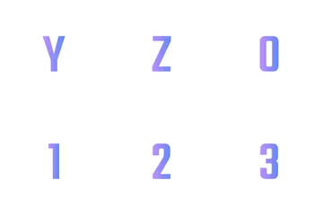 Alphabets Icon Pack