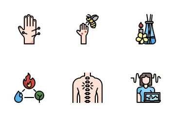 Alternative Medizin Symbolpack