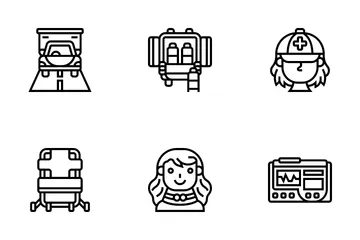 Ambulance Tools Icon Pack