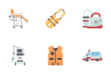 Ambulance Tools Icon Pack