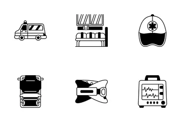 Ambulance Tools Icon Pack