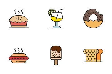 American Food Icon Pack