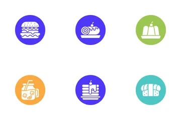 American Food Icon Pack