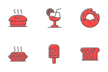 American Food Icon Pack