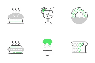 American Food Icon Pack