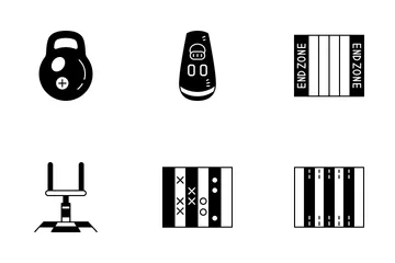 American Football Element Icon Pack