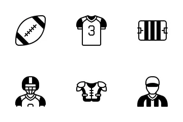 American Football Icon Pack