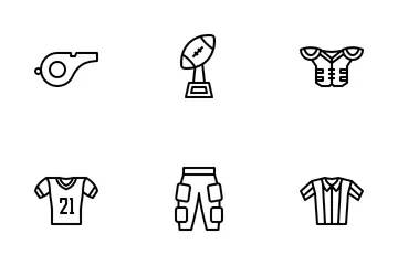 American Football Icon Pack