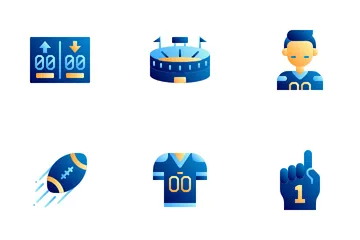 American Football Icon Pack