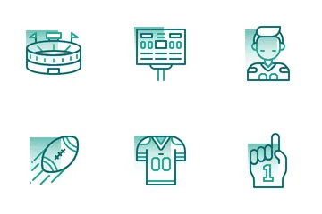 American Football Icon Pack