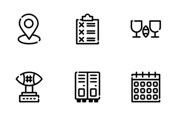 American Football Icon Pack