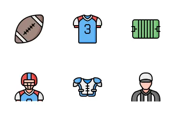 American Football Icon Pack