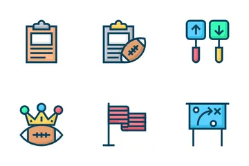 American Football Icon Pack